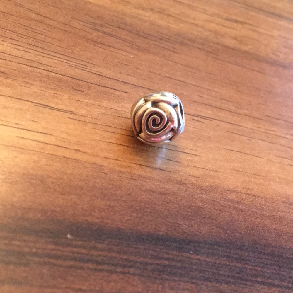 Rose pandora charm